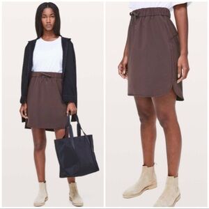 Lululemon Athletic On The Fly Skirt Frosted Mulberry Women’s Size 4